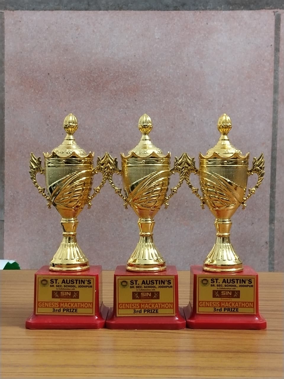 3rd Prize Trophy